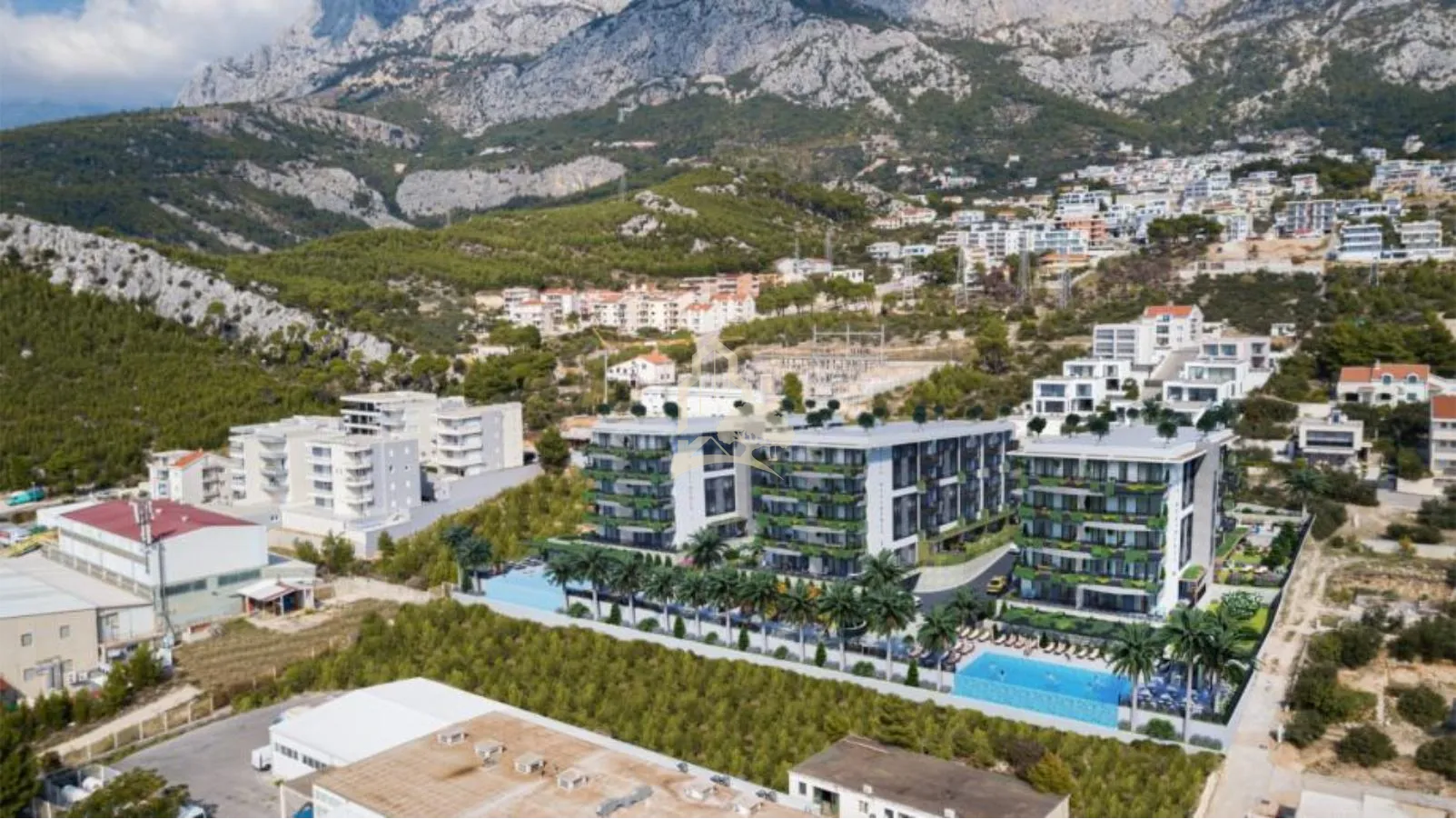 luksuznih 82 m2, 3-soban, 1. kat, makarska, hills residence, ii/101 - slika 8