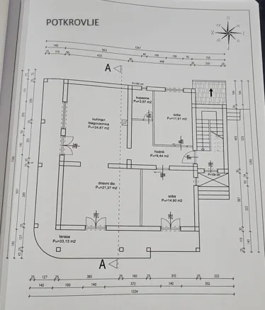 apartmanska vila s potencijalom, seget vranjica - slika 38