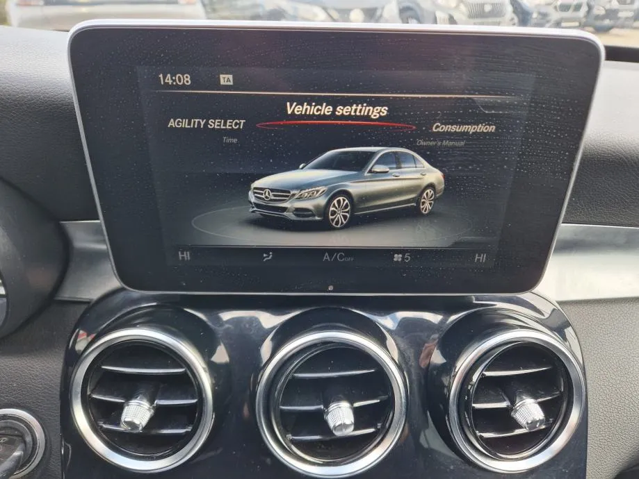 mercedes c 220 cdi automatik 2014., navi, servis, alu 17, park senzori - slika 18