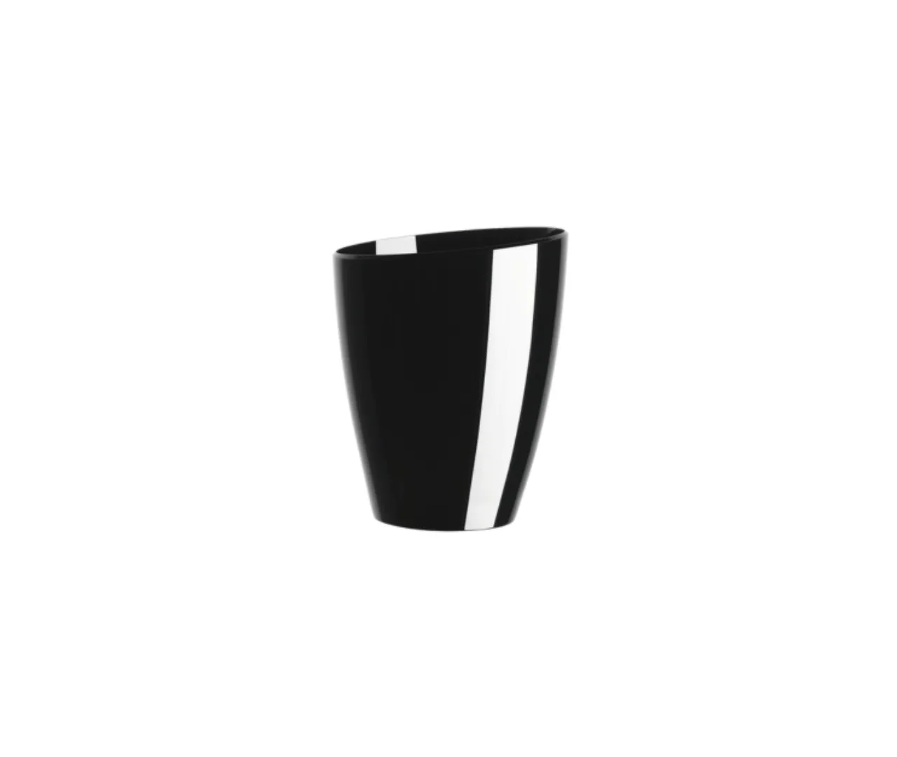 Kibla Easy Bucket Round crna - Višnjan