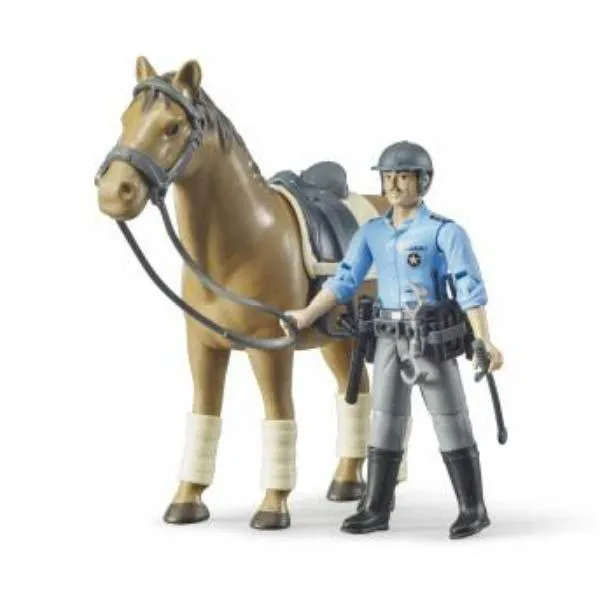 bruder figurica policajac na konju - slika 2