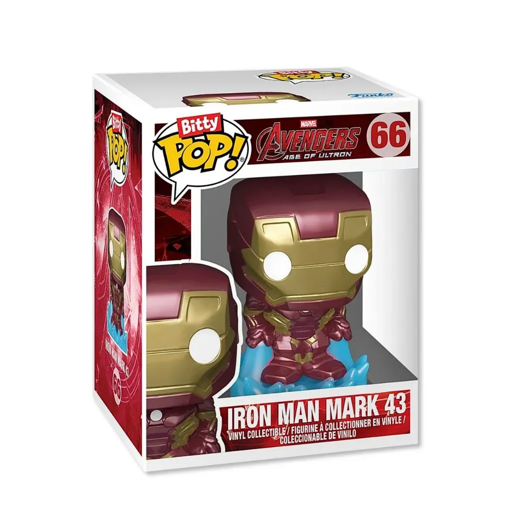 funko pop! bitty bots: the infinity saga – hulkbuster with iron man - slika 4