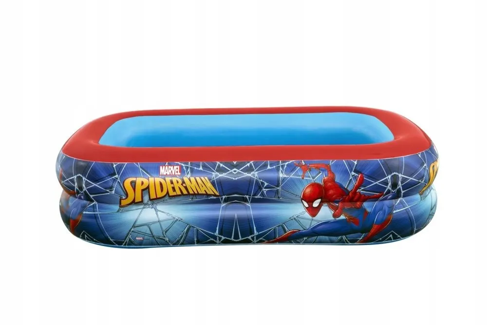 bazen na napuhavanje spider-man 200 x 146 x 48 cm bestway 98011 - slika 2