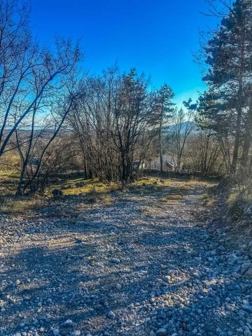 klana– građevinsko zemljište s pogledom na more, 1040m2 - slika 5