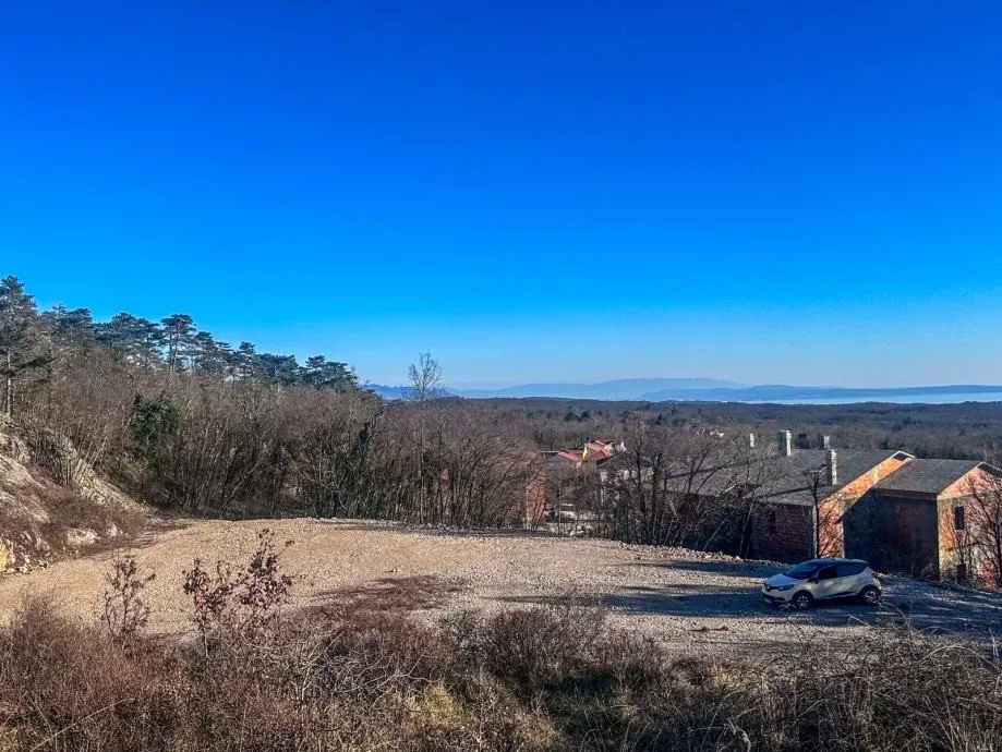 klana– građevinsko zemljište s pogledom na more, 1040m2 - slika 2