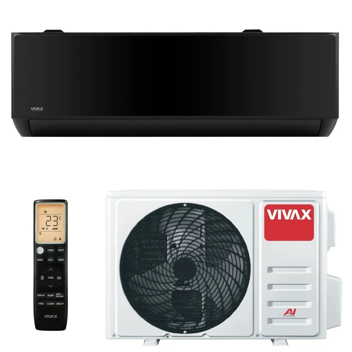 Vivax klima uređaj 5,20kW ACP-18CH50LCTI BLACK - T design, za prostor do 50m2, A+++ energetska klasa - Zagreb