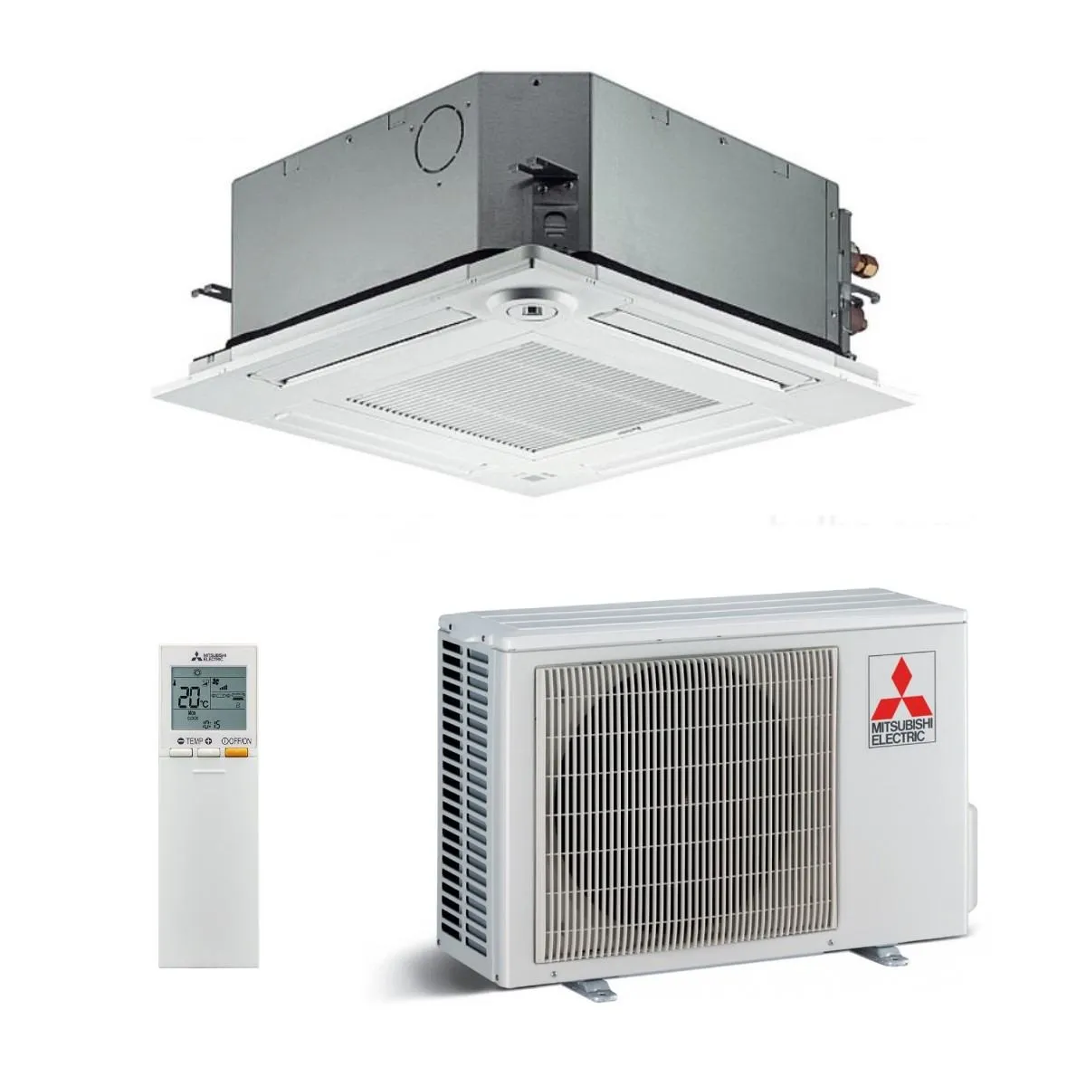 mitsubishi electric kazetni klima uređaj slz-m35fa/suz-m35va 3,5kw - slika 1