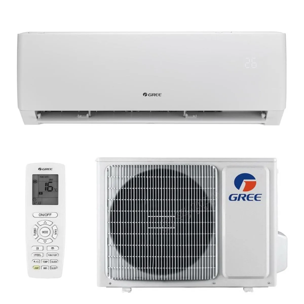 GREE KLIMA UREĐAJ 3,2kW: GWH12AGB - Pular, za prostor do 35m2, R32, A++ energetska klasa - Zagreb