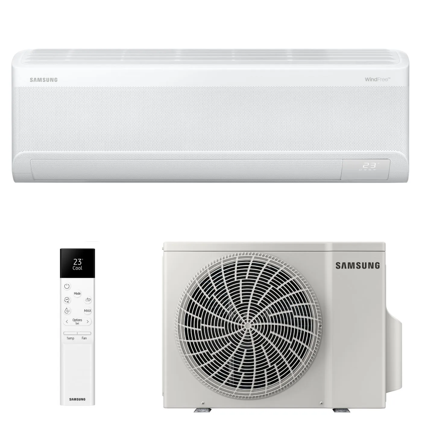 SAMSUNG KLIMA UREĐAJ 2,5kW AR60F09C1AWN - COMFORT, za prostor do 25m2, A++ energetska klasa - Zagreb
