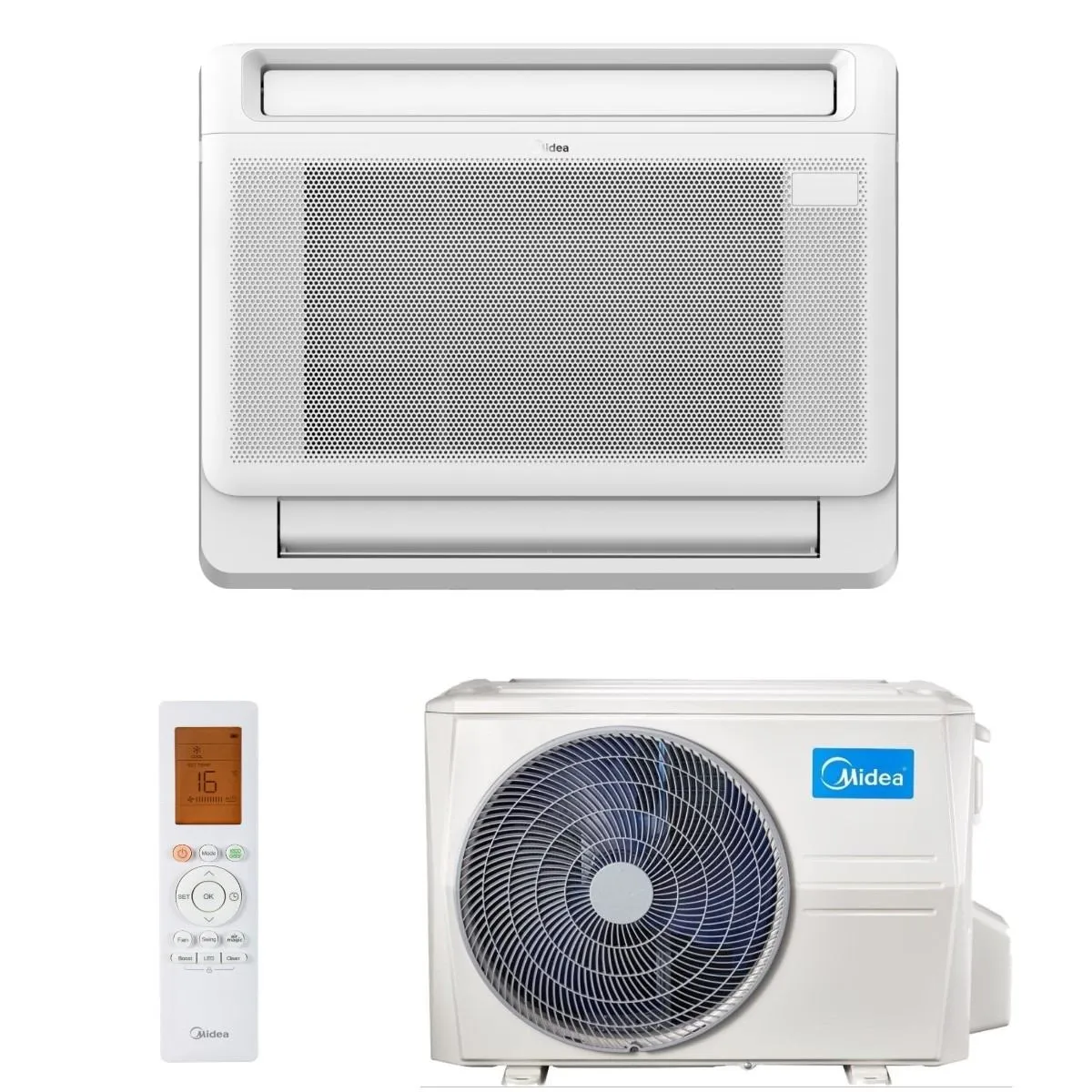 Midea klima uređaj 4,98kW MFA2U-17HRFNX(GA)/MOX330U-18FN8-QRD0W(GA) - za prostor do 50m2, A++ energetska klasa - Zagreb