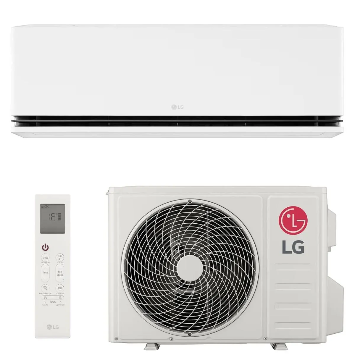 LG KLIMA UREĐAJ 3,5kW H12S1DA - DUALCOOL INVERTER AI Air Deluxe, za prostor do 35m2, A+++ energetska klasa, R32 - Zagreb