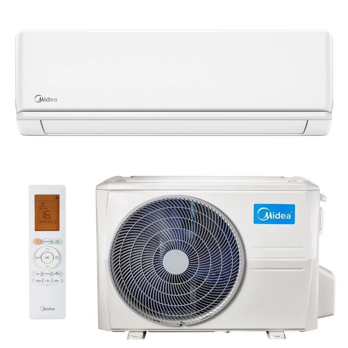 MIDEA KLIMA UREĐAJ MSAGBU-12HRFNX-QRD0GW / MOX102-12HFN8 - XTREME SAVE INVERTER, za prostor do 35m2, A++ energetska klasa - Zagreb