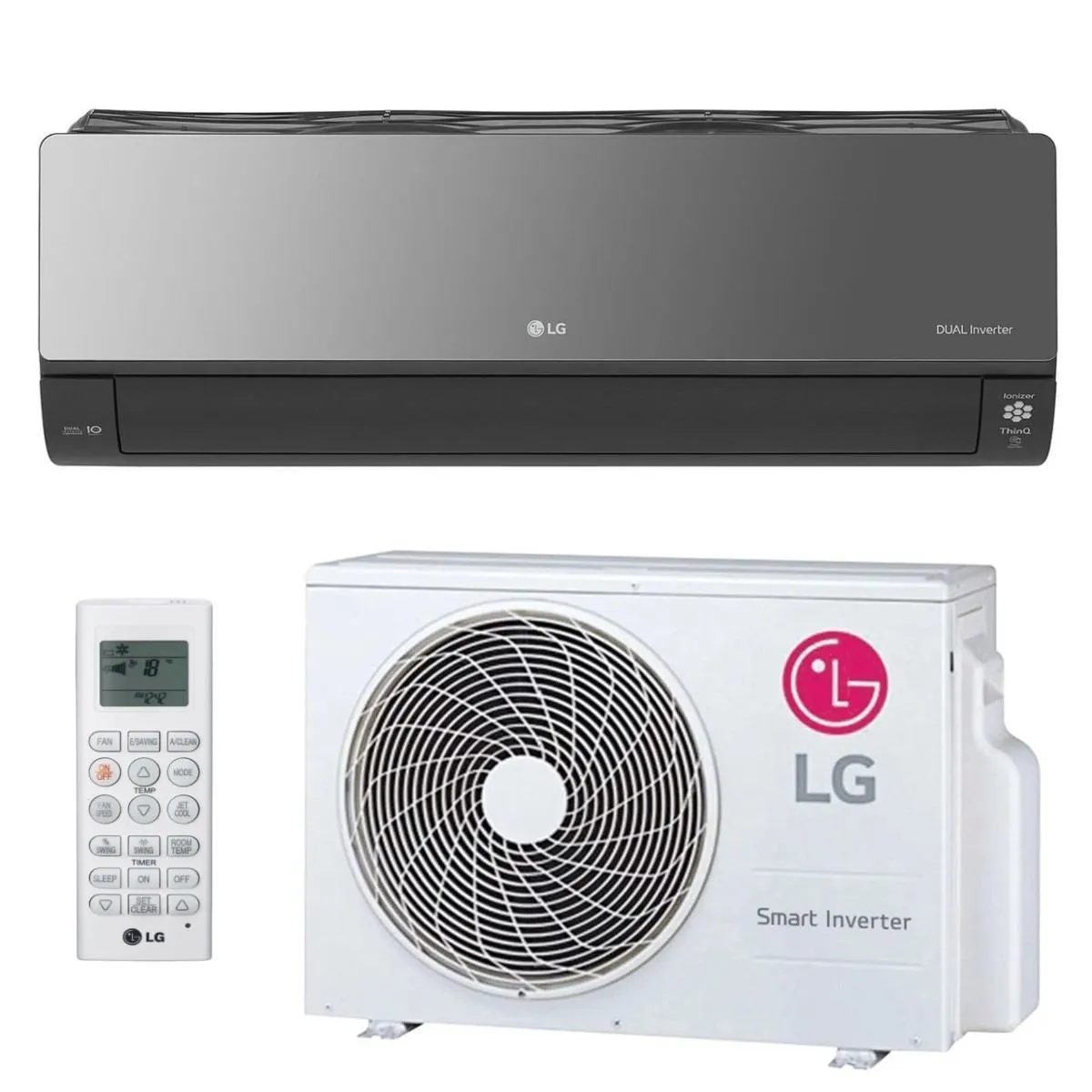 LG KLIMA UREĐAJ 5kW AC18BK - ARTCOOL DUAL INVERTER Wi-Fi, za prostor do 50m2, A++ energetska klasa, R32 - Zagreb
