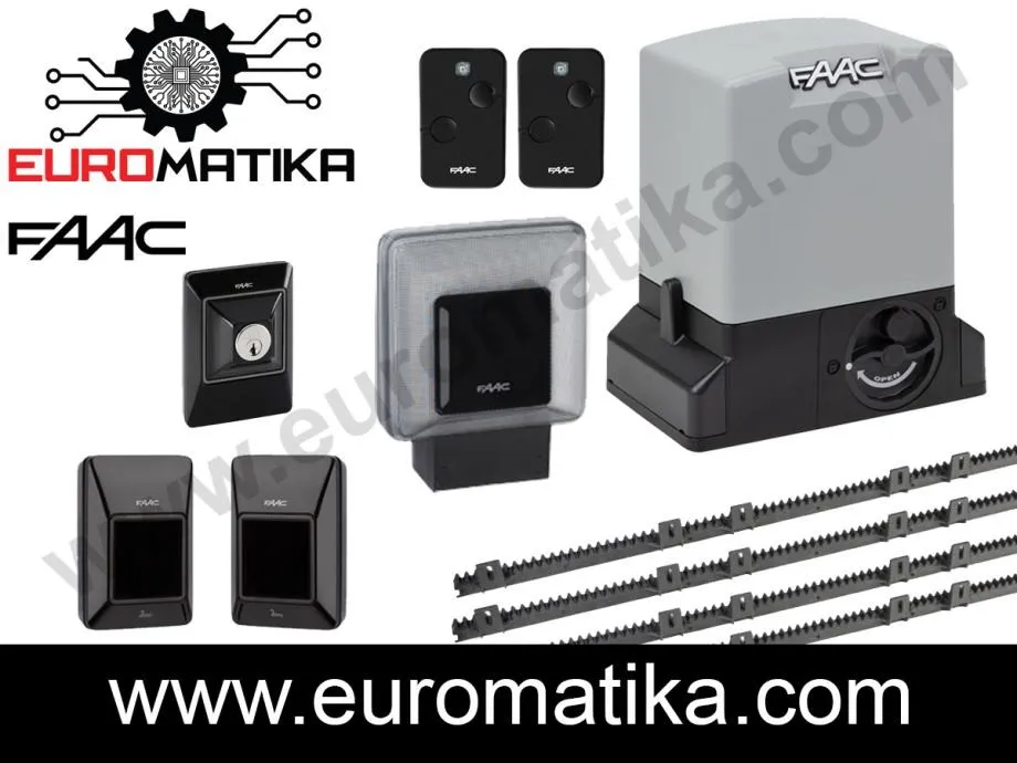 klizna vrata motor alu kapija ograda portun faac delta - slika 1