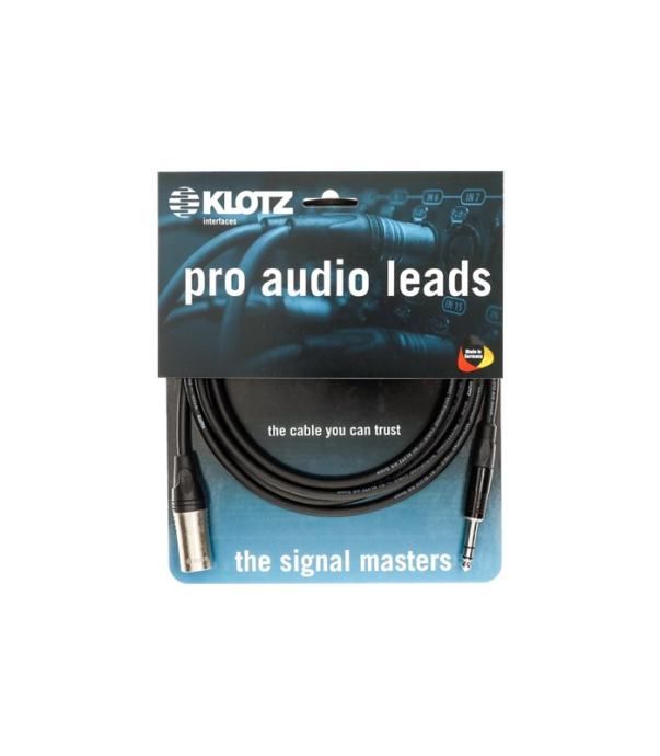 Klotz M1ms1k0750 7.5m Xlr M - 6,3 Stereo Jack Kabel - Split