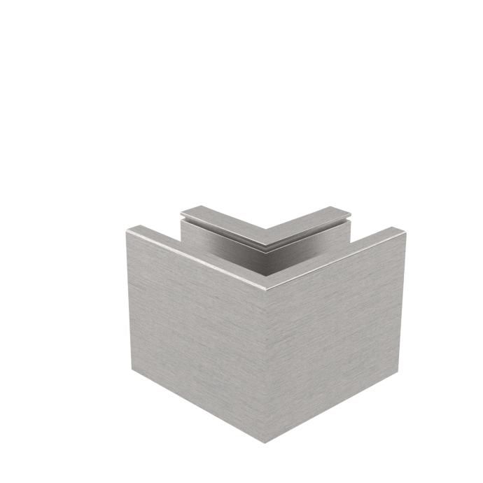 kontinuirana aluminijska vodilica za staklene ograde bv 4500 - slika 5
