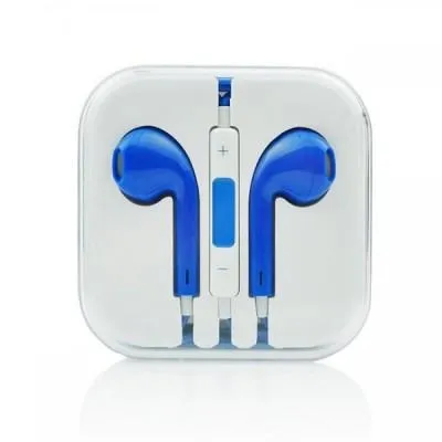Slušalice za iPhone, Samsung, Huawei, Xiaomi - 3.5 mm - plave - Zagreb