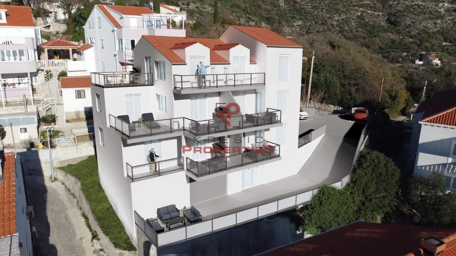 penthouse s predivnim pogledom na more, mlini - slika 6