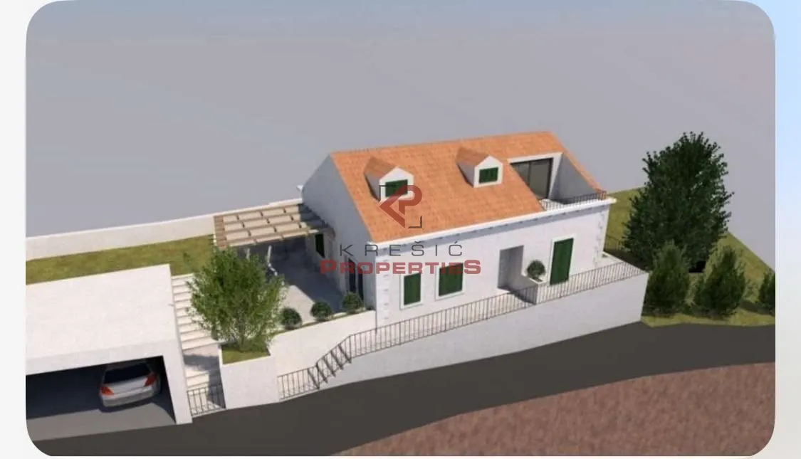 odlična kuća s apartmanom i roh bau stanom – plat - slika 2