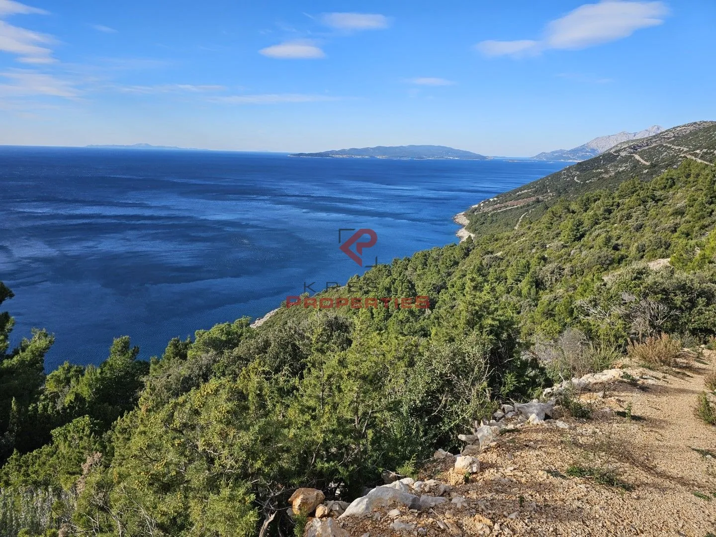poljoprivredno zemljište, prvi red do mora-dingač,pelješac - slika 3