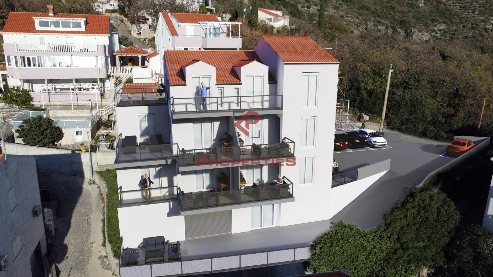 penthouse s predivnim pogledom na more, mlini - slika 4