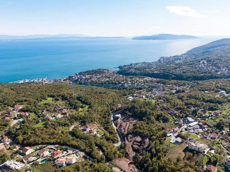 Opatija - Veliko Građevinsko Zemljište Sa Započetom Gradnjom - Poljane, Opatija