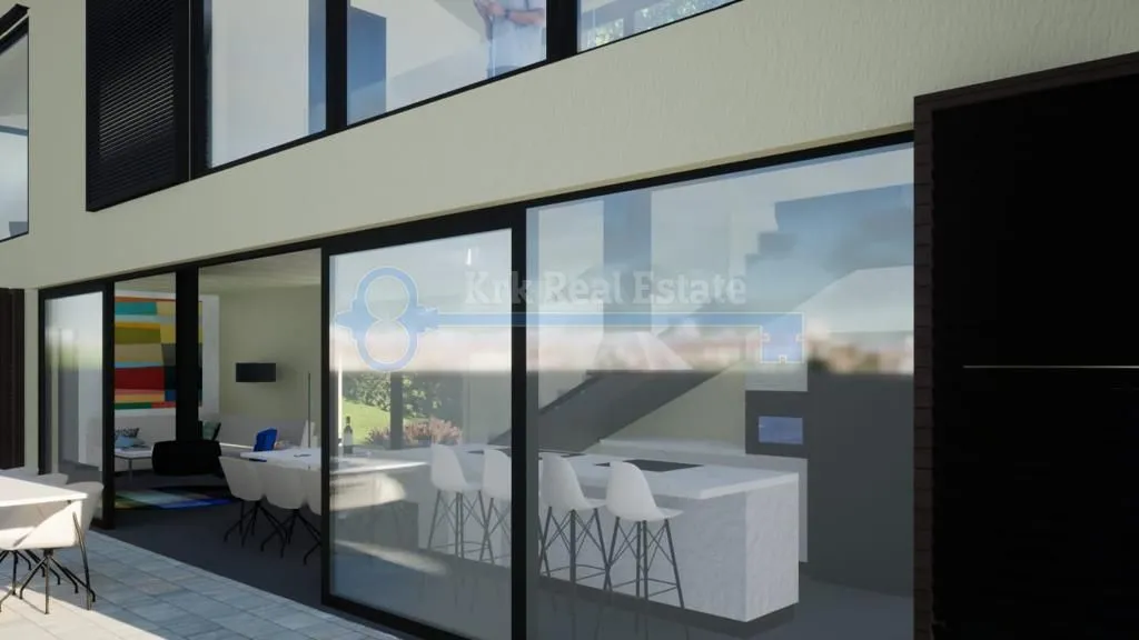 vrbnik-građevinsko zemljište s projektom za luksuznu villu - slika 7