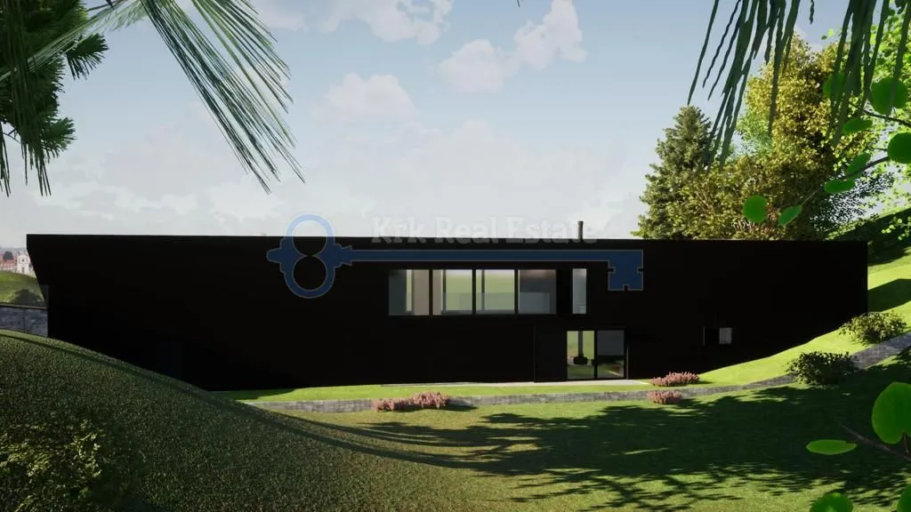 vrbnik-građevinsko zemljište s projektom za luksuznu villu - slika 8