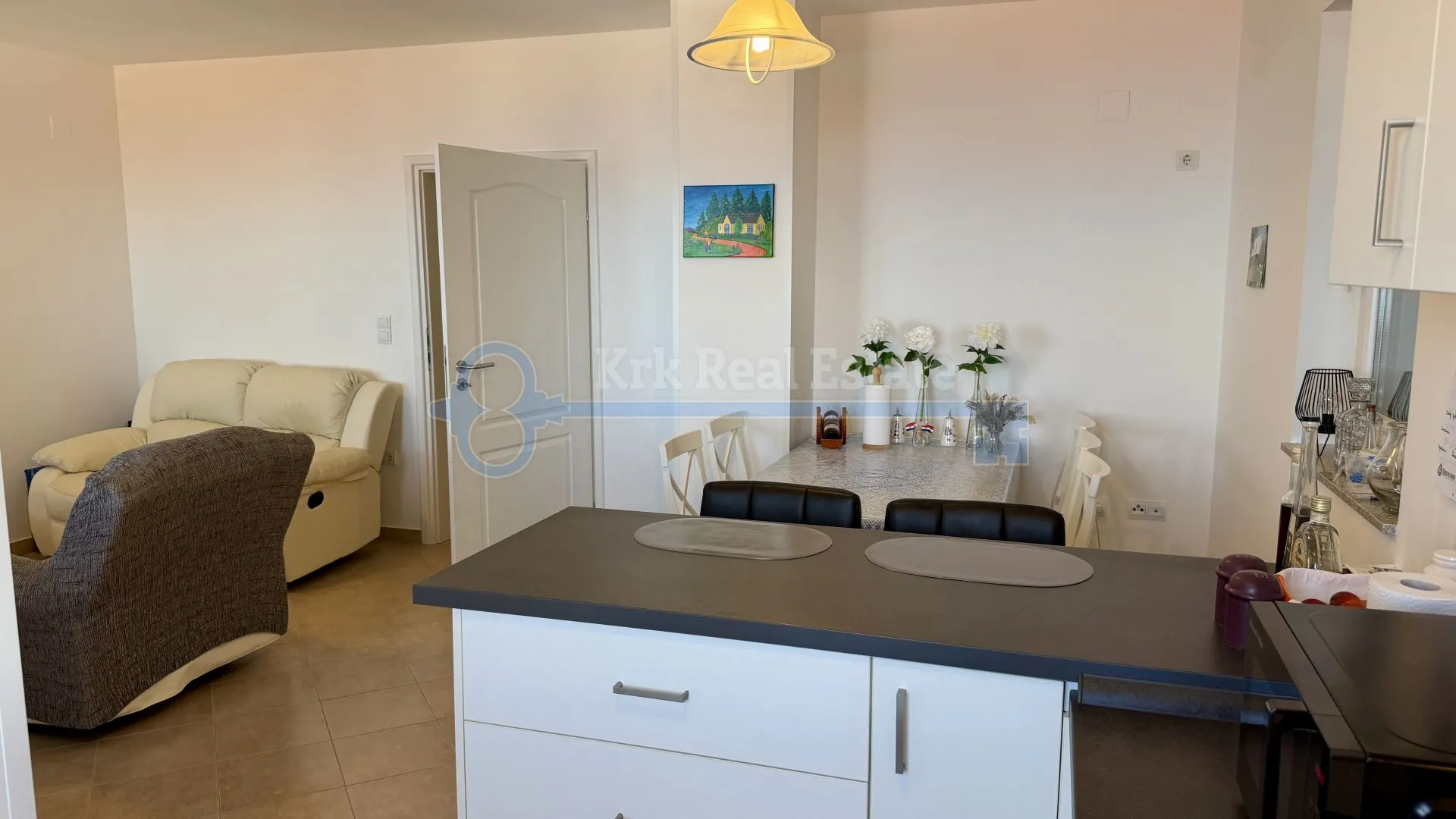 stara baška - apartman sa otvorenim pogledom na more - slika 21