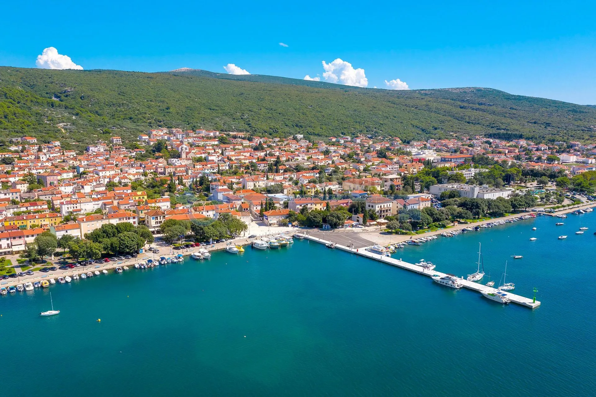 Punat - Građevinsko Zemljište Sa Pogledom Na More