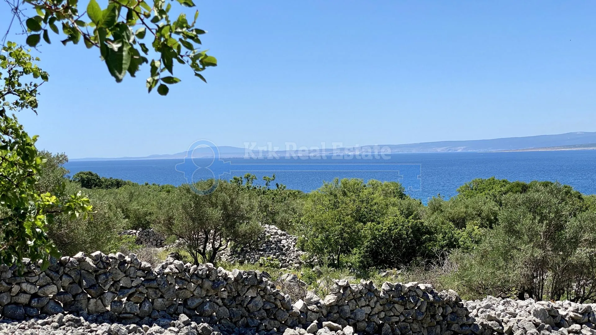 punat - građevinsko zemljište s pogledom na more - slika 3