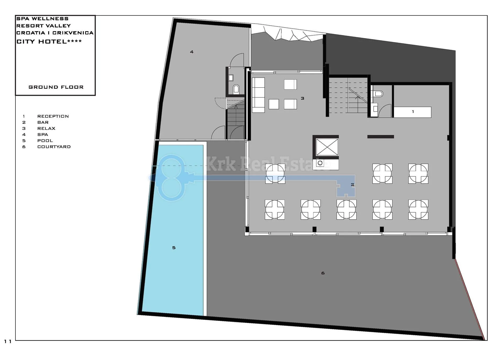 crikvenica - luksuzna villa / hotel u centru s pogledom na more - slika 17