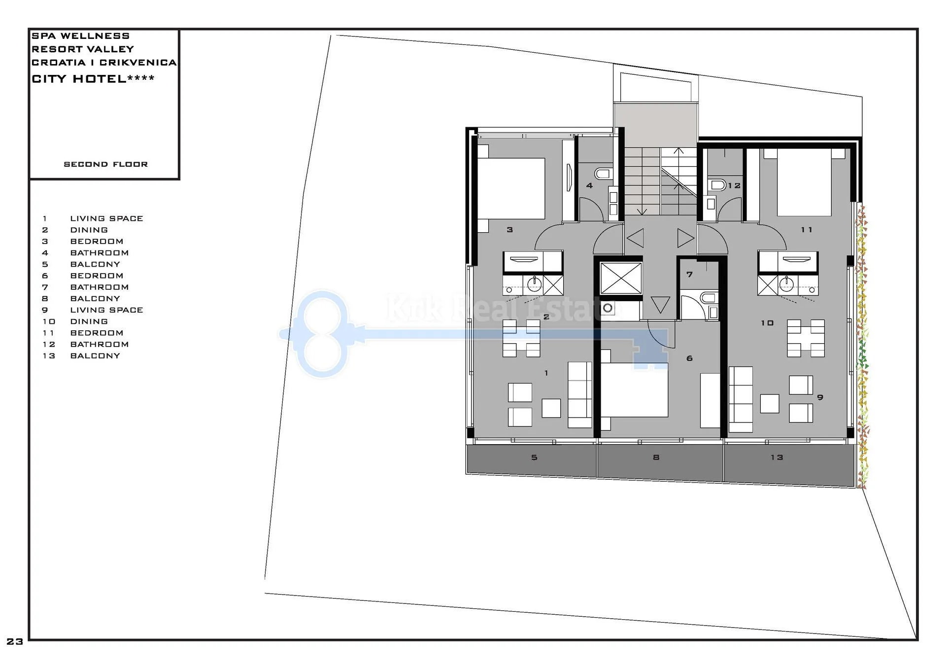 crikvenica - luksuzna villa / hotel u centru s pogledom na more - slika 20