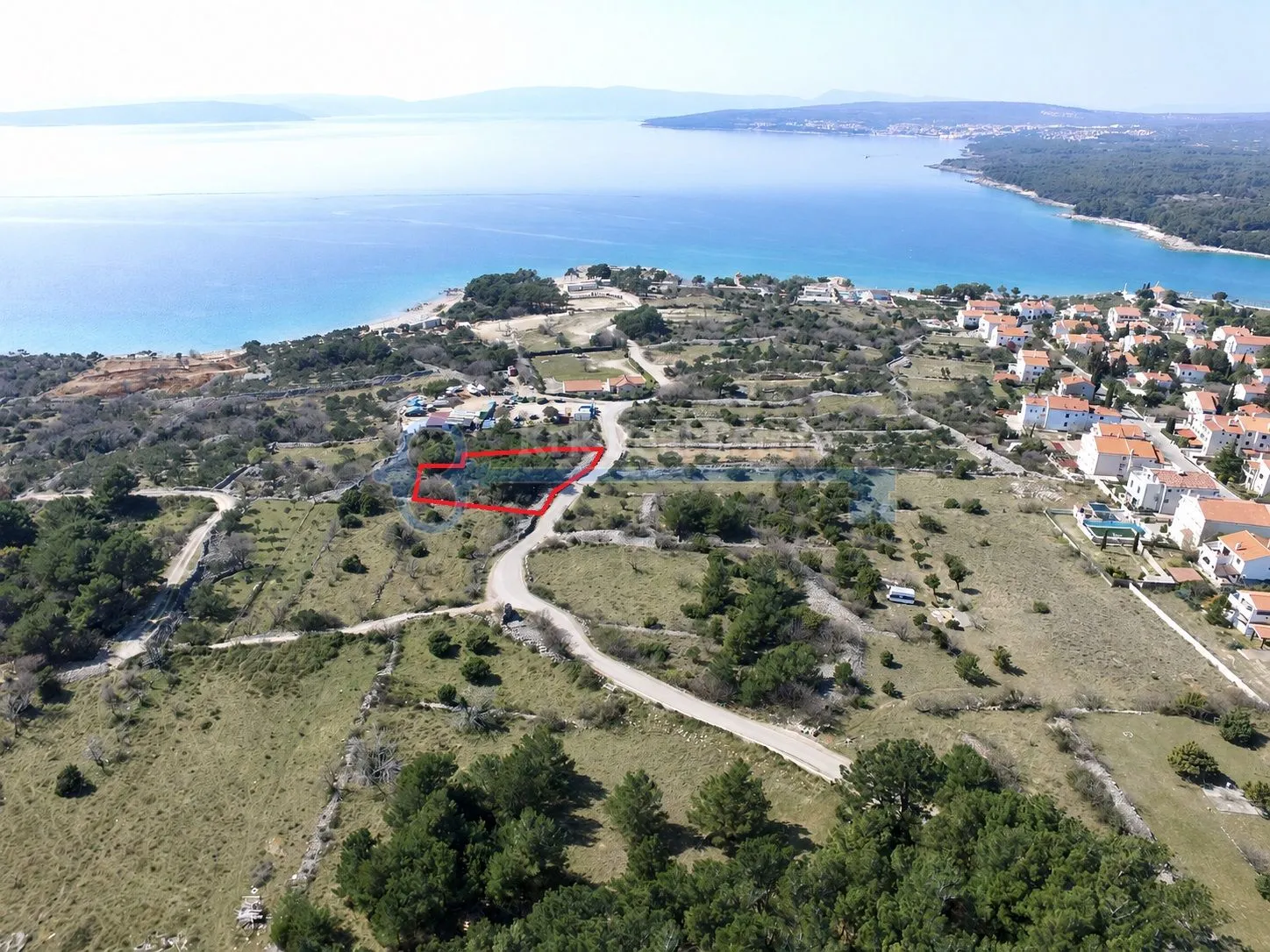 punat - građevinsko zemljište s pogledom na more - slika 8