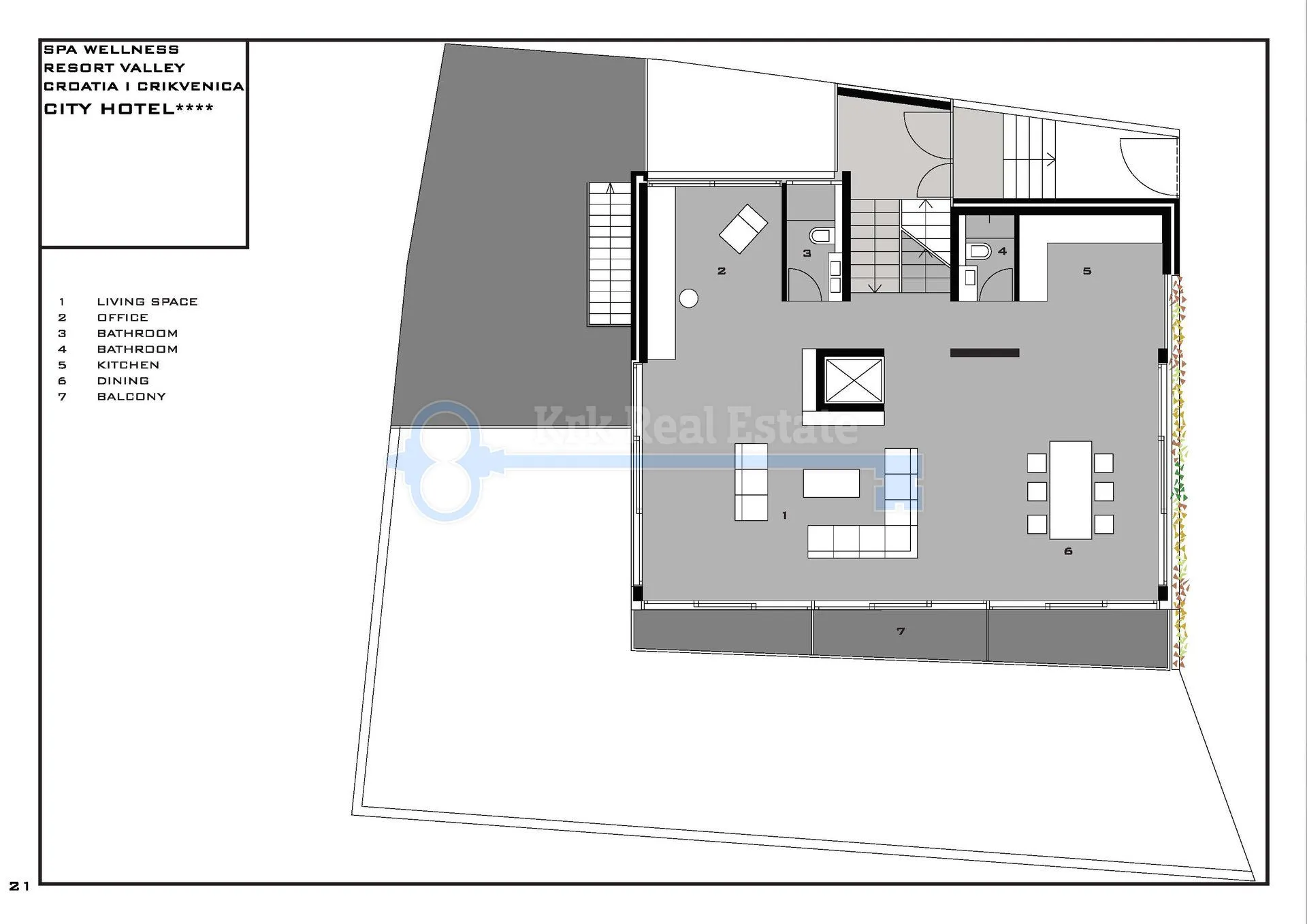 crikvenica - luksuzna villa / hotel u centru s pogledom na more - slika 18
