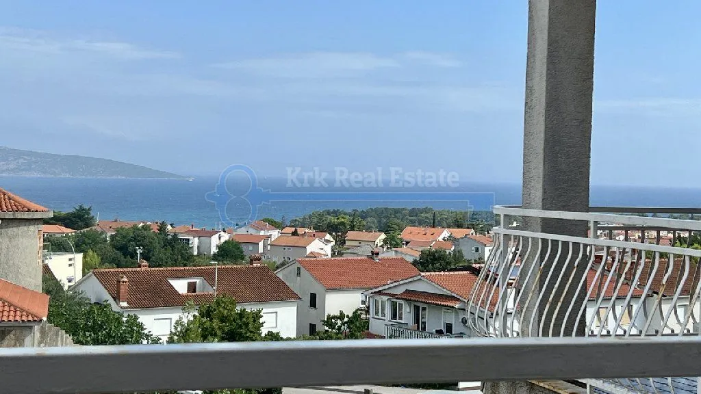 Krk-Apartman Sa Otvorenim Pogledom Na More