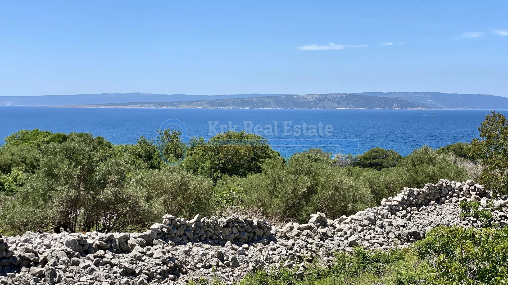 Punat - Građevinsko Zemljište S Pogledom Na More