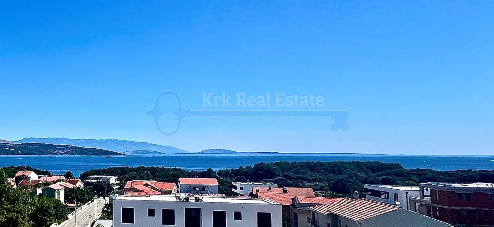 Krk - Penthouse Sa Krovnom Terasom, Novogradnja