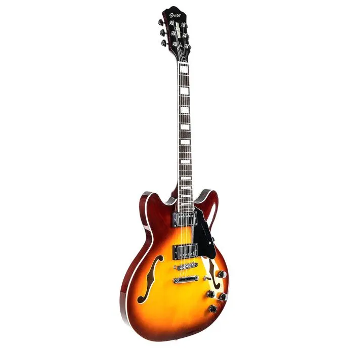 grote gt335-01 red ili vs električna gitara - slika 9