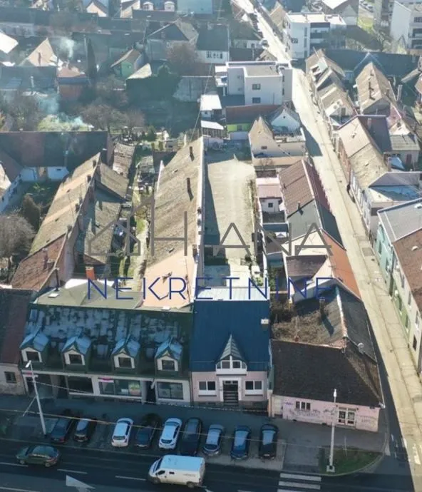 kuća s poslovnim prostorom na čestici 810 m2, osijek, centar, 250 m2 ( - slika 1