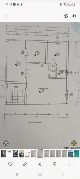 !!kuća sa tri apartmana u blizini slanice,235m2 (prodaja) - slika 21