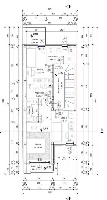 kuća: višnjevac, katnica s vrtom i garažom, 120.00 m2, novogradnja - slika 7