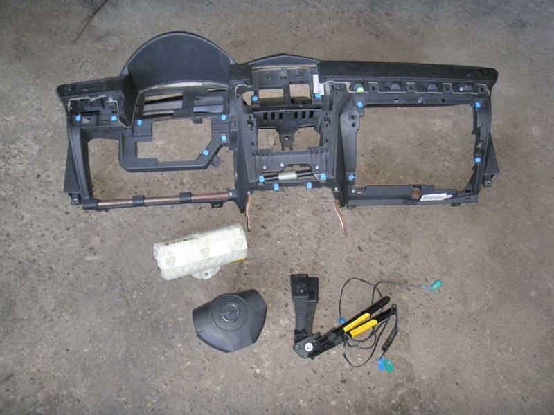 set zračnih jastuka opel astru h ( dvostupanjski) - slika 1