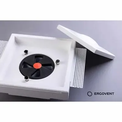 ergovent kvadro-125 difuzor zraka - cijevni priključak 125mm - slika 5