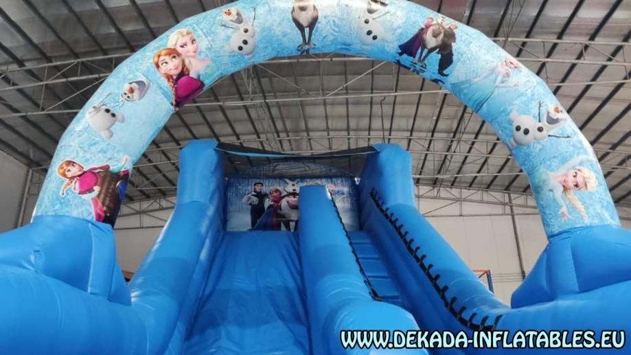 frozen - tobogan na napuhavanje - novo - slika 3