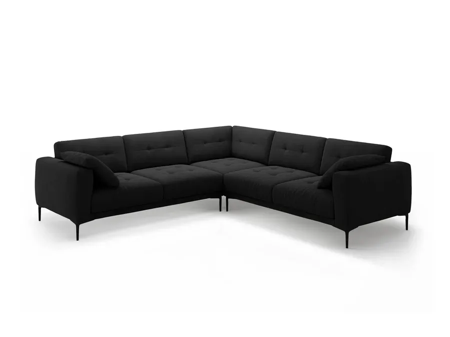 kutna sofa bemy, 290x290cm, materijal: baršun - slika 2