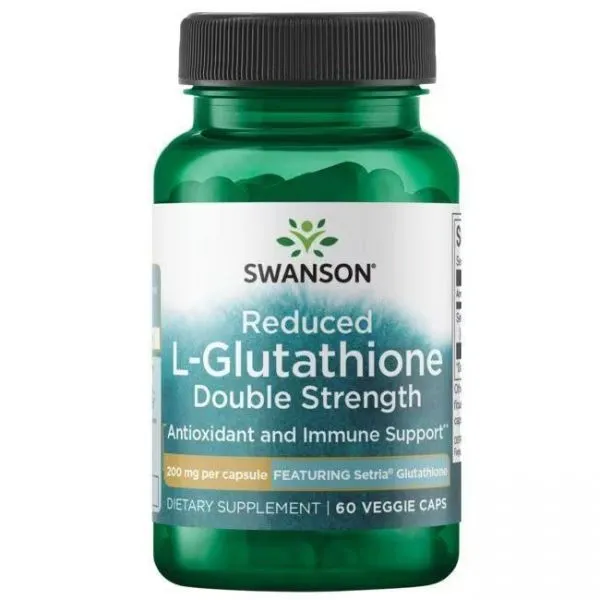 swanson glutathione 200 mg 60 kaps - slika 1