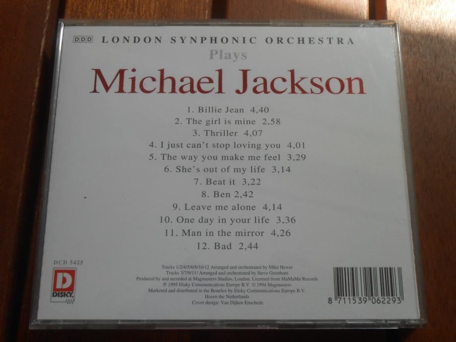 london synphonic orchestra plays michael jackson - slika 3