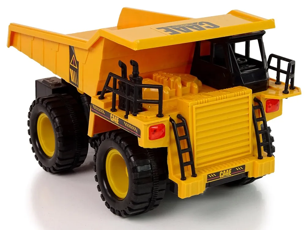 tipper construction 2.4g r/c yellow 1:12 sound - slika 5