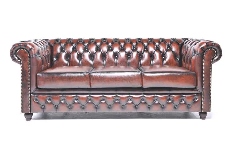 chesterfield set garnitura original leather | 1 + 2 + 3 sjedišta - slika 2